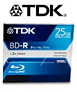 TDK 2X 25GB Blu-Ray Single-layer Write-once Disc