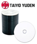 Taiyo Yuden 8x 4.7GB DVD-R Media White Inkjet Printable