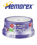 Memorex 16x 4.7GB DVD+R Media Silver Top