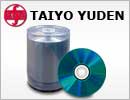 Taiyo Yuden 52x 80Min 700MB CD-R Media Silver Top
