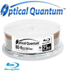 Optical Quantum BV 4x 25GB BD-R Media Silver Top