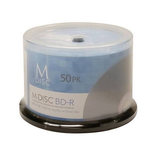 M-DISC BD-R Verbatim, 25GB, 4X, printabil 