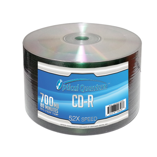 Ultra White Thermal CD-R 52x 700mb 80min, Blank CDs