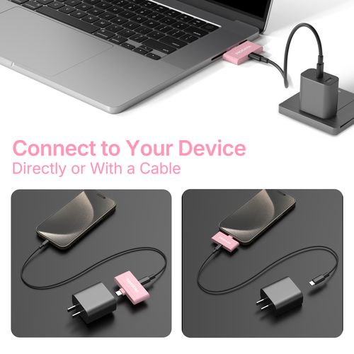 iXflash Q Micro SD Memory Card Reader USB-C Phone Drive for iPhone