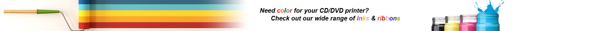 Banner color ink